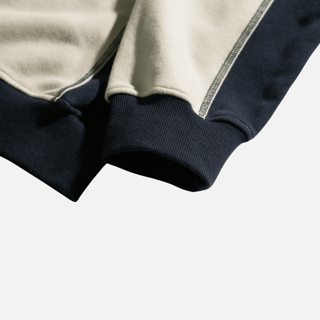 Retro Style Patchwork Sweatshirt