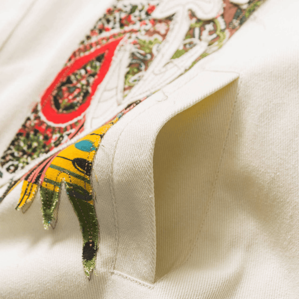 Ethnic Floral Patchwork Jacket