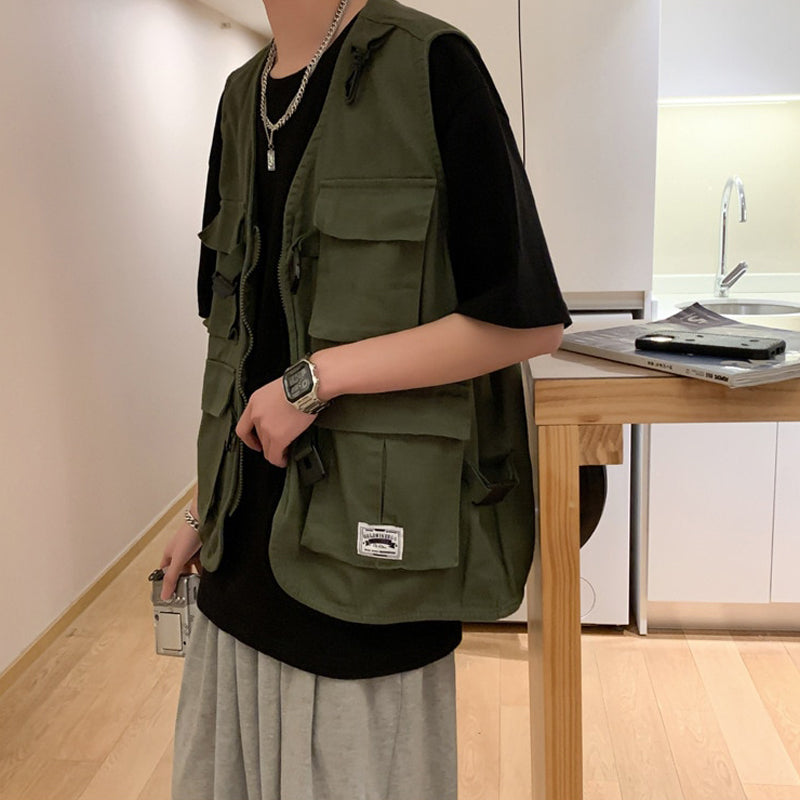 All-Over Pockets Vest