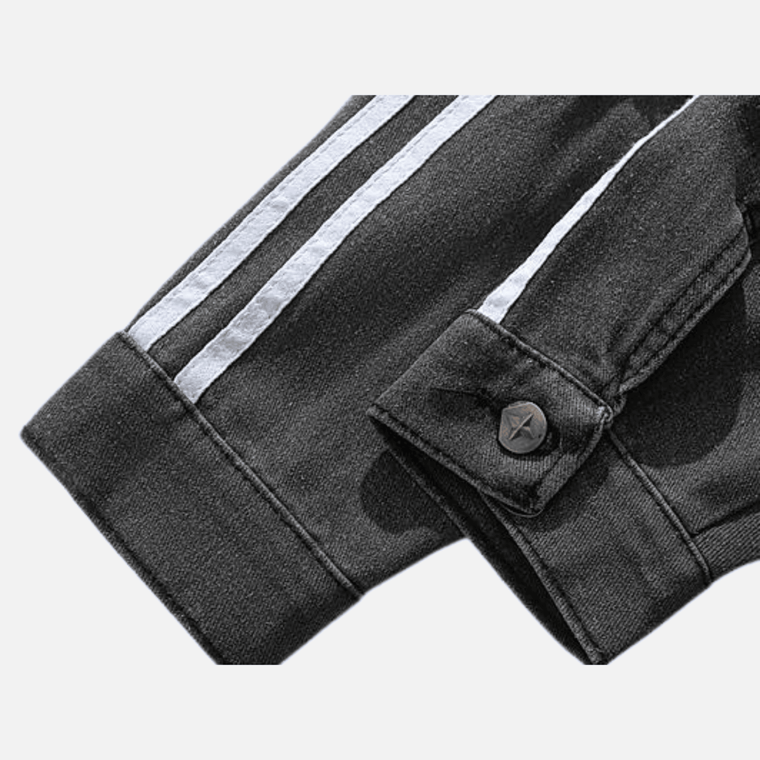 Irregular Patchwork Denim Jacket