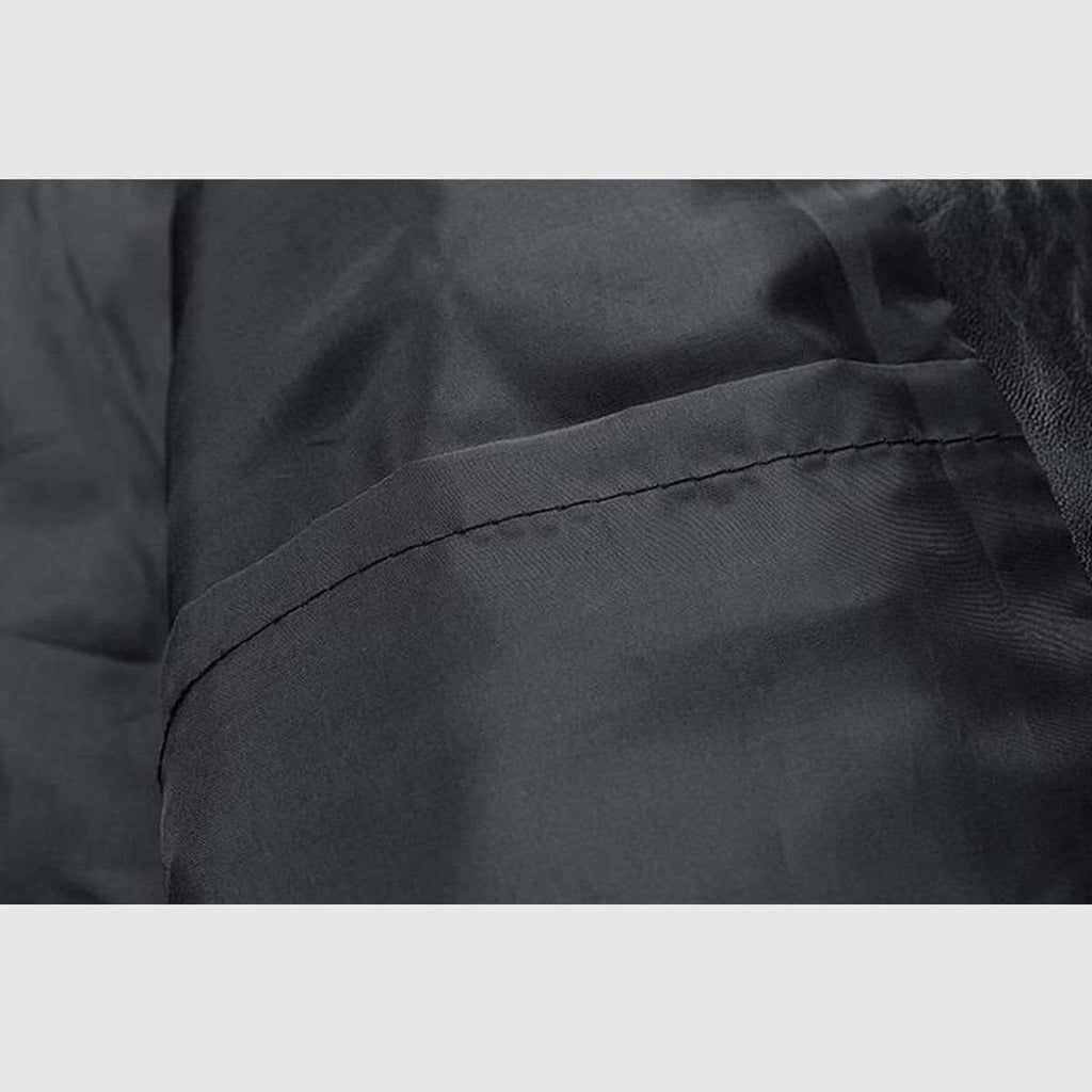 Colorblock PU Moto Jacket