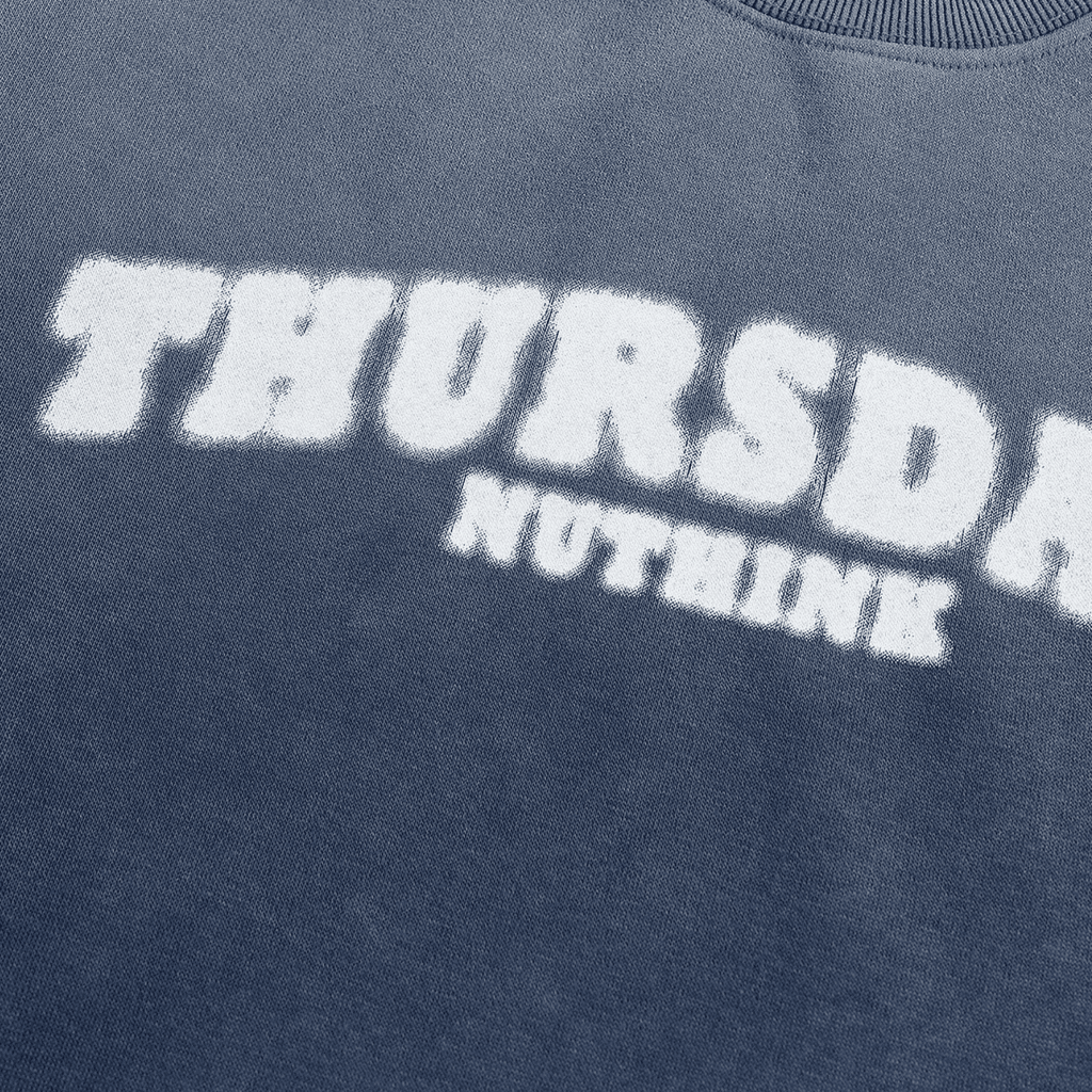 "Thursdays Nuthink" Washed Sweatshirt