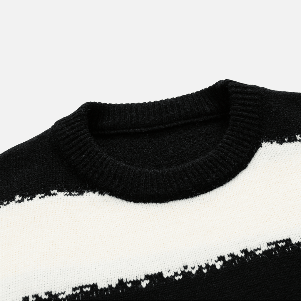 Striped Colorblock Sweater