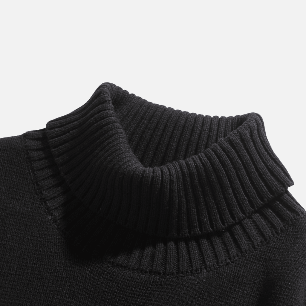 Chunky Knit Turtleneck Sweater