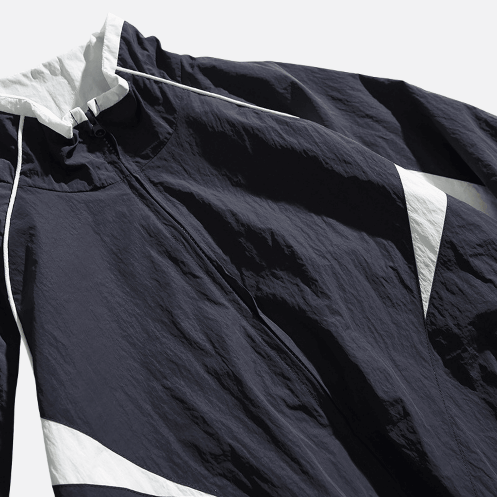 Outdoor Color-Block Zip Jacket