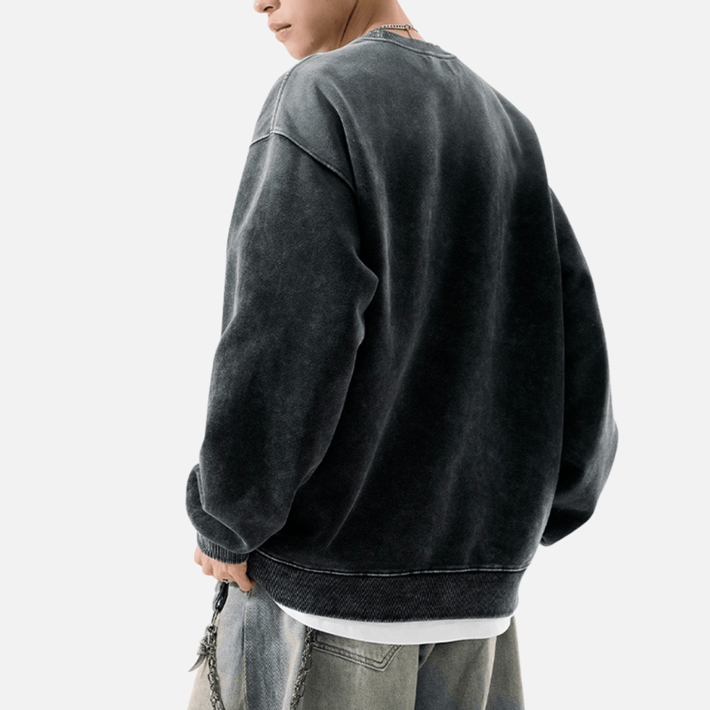 "Thursdays Nuthink" Washed Sweatshirt