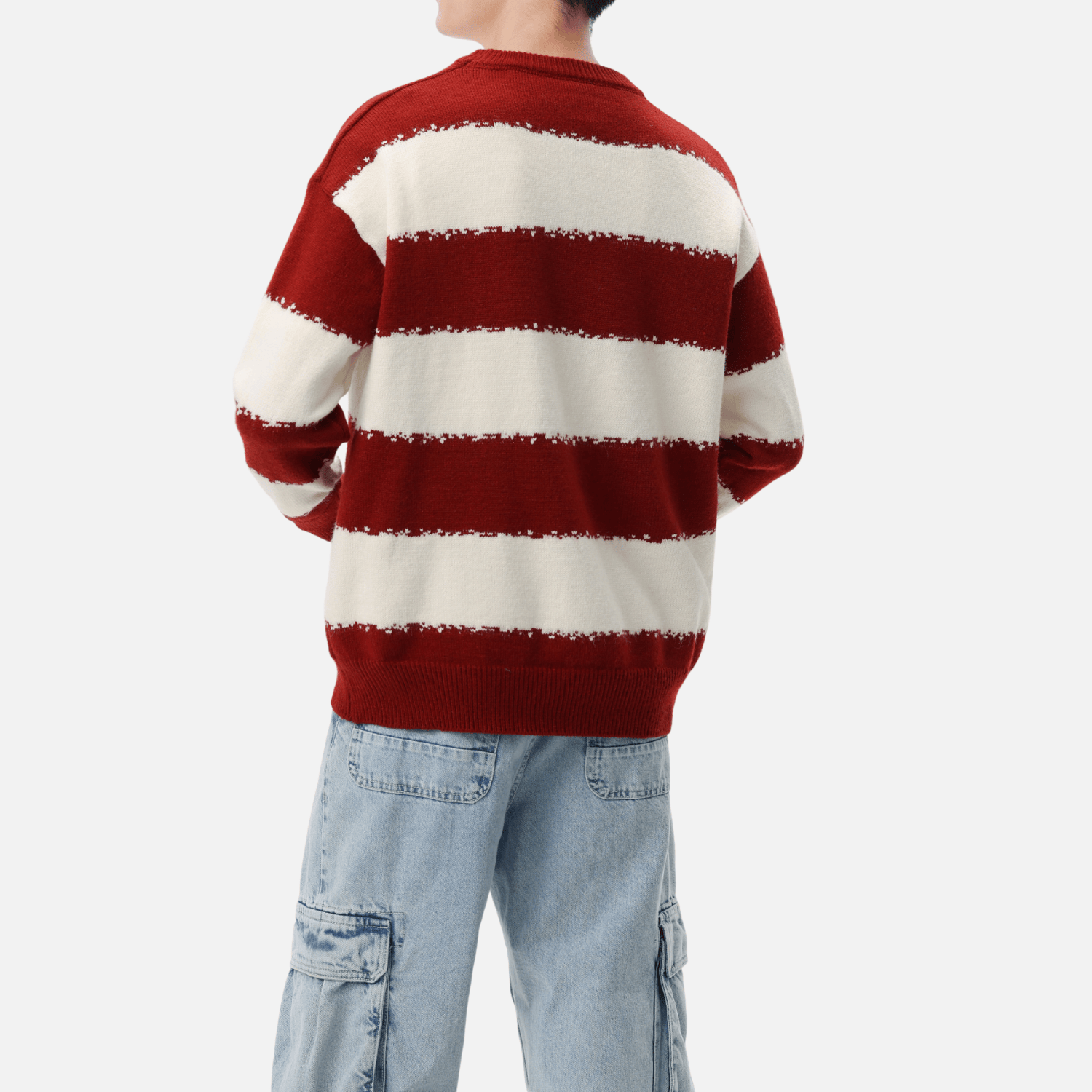 Striped Colorblock Sweater