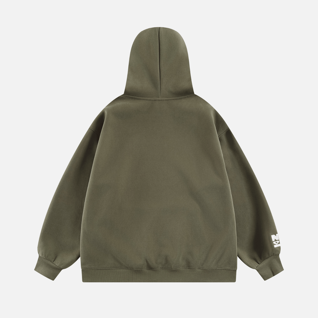 Embroidered Letter Patch Sweatshirt