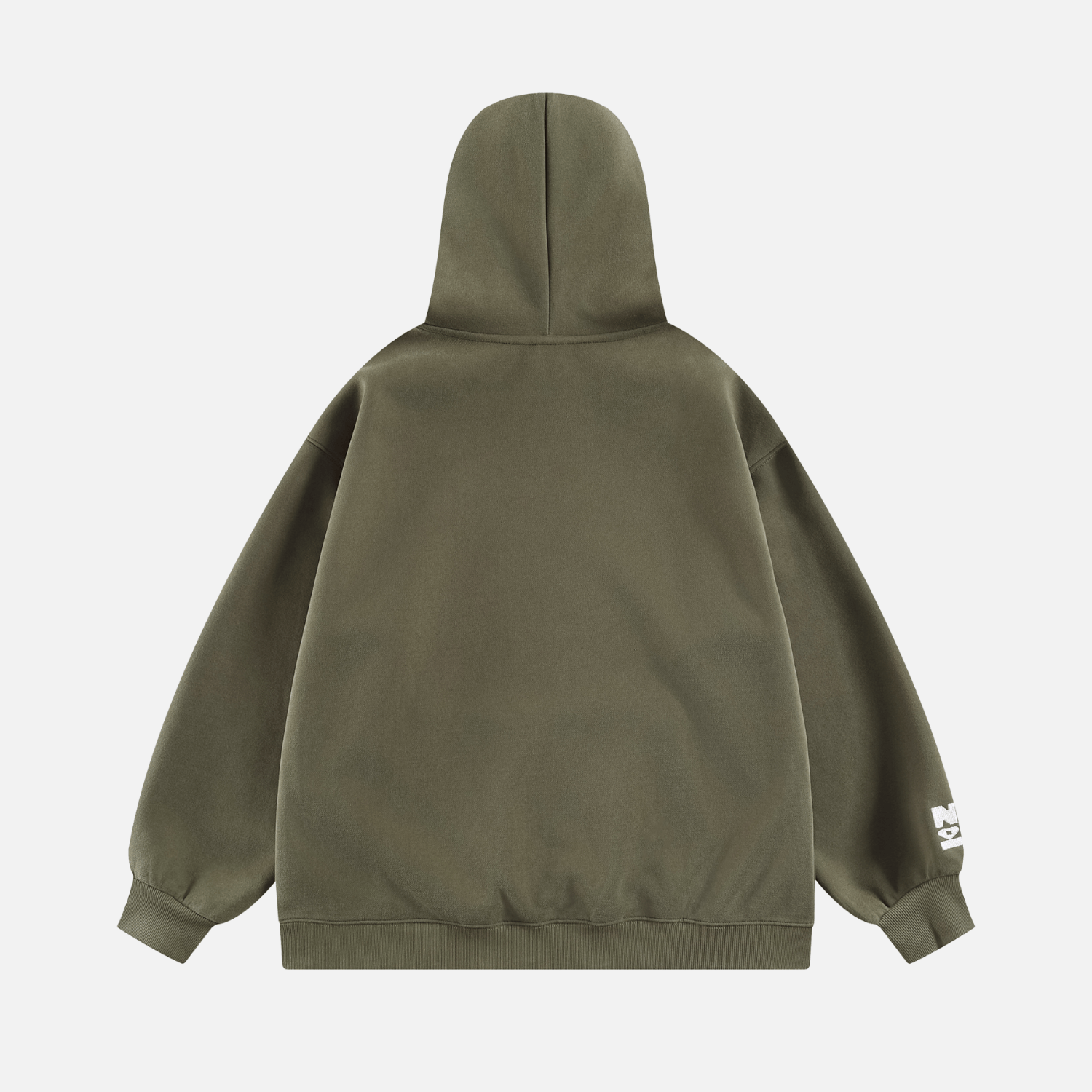 Embroidered Letter Patch Sweatshirt