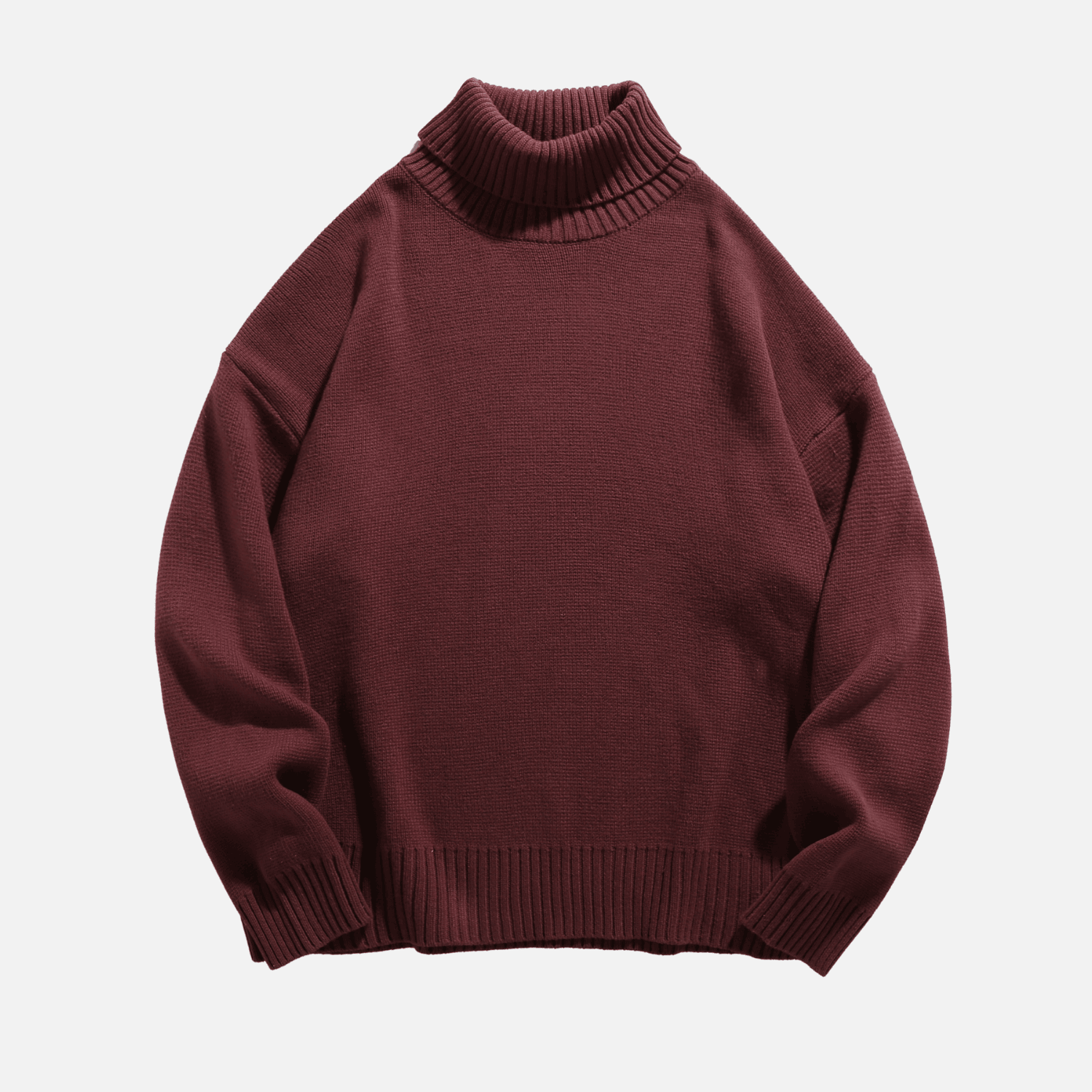 Chunky Knit Turtleneck Sweater