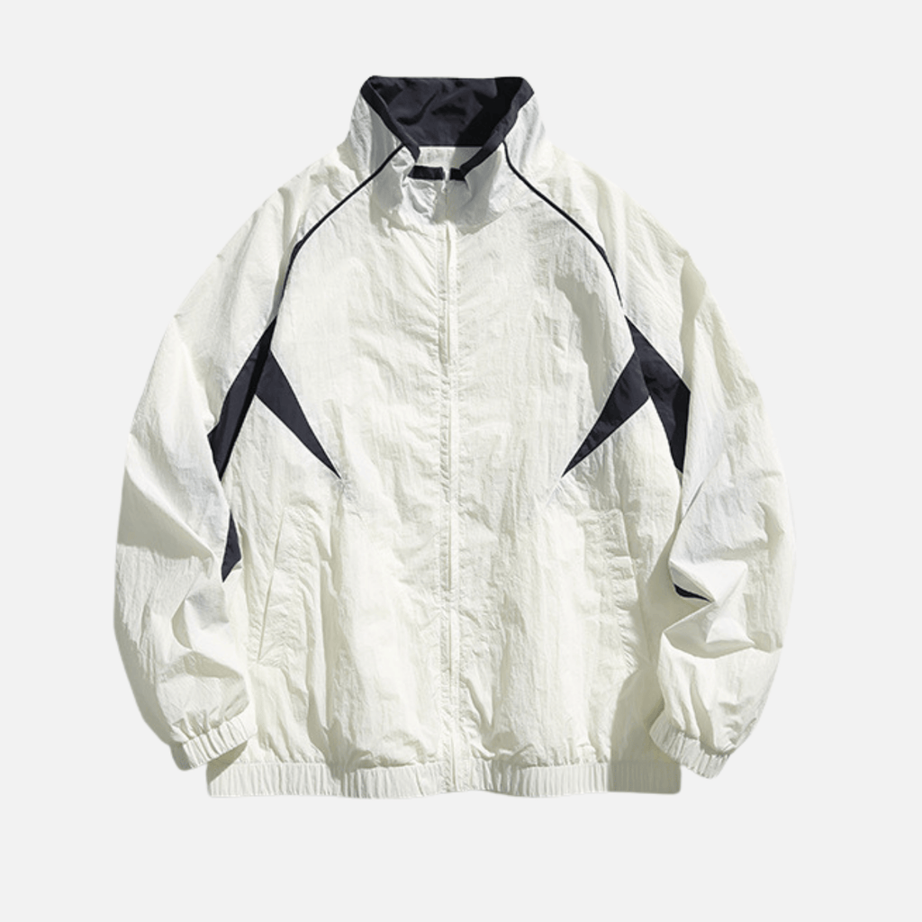 Outdoor Color-Block Zip Jacket