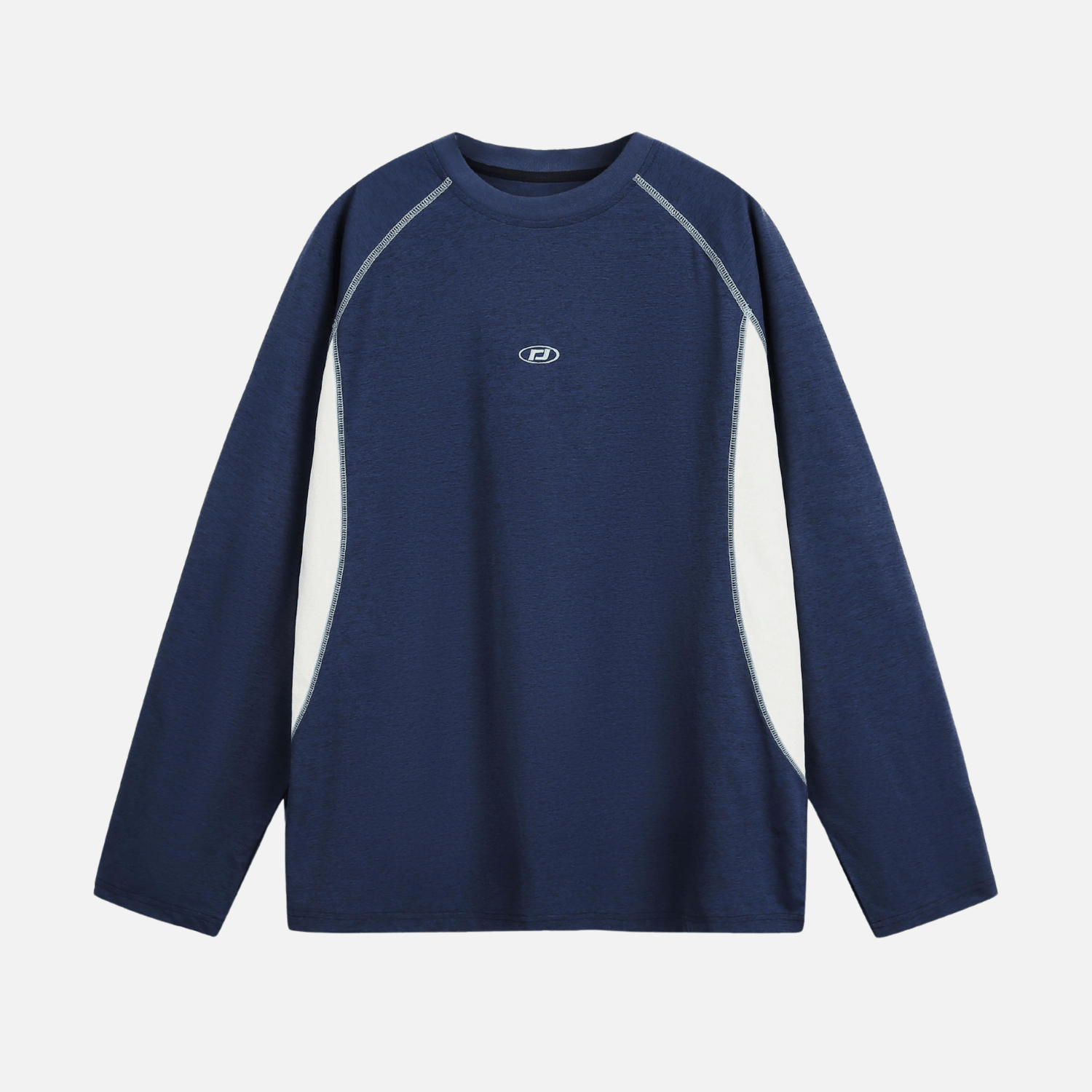 Colorblock Patchwork Long Sleeve T-Shirt