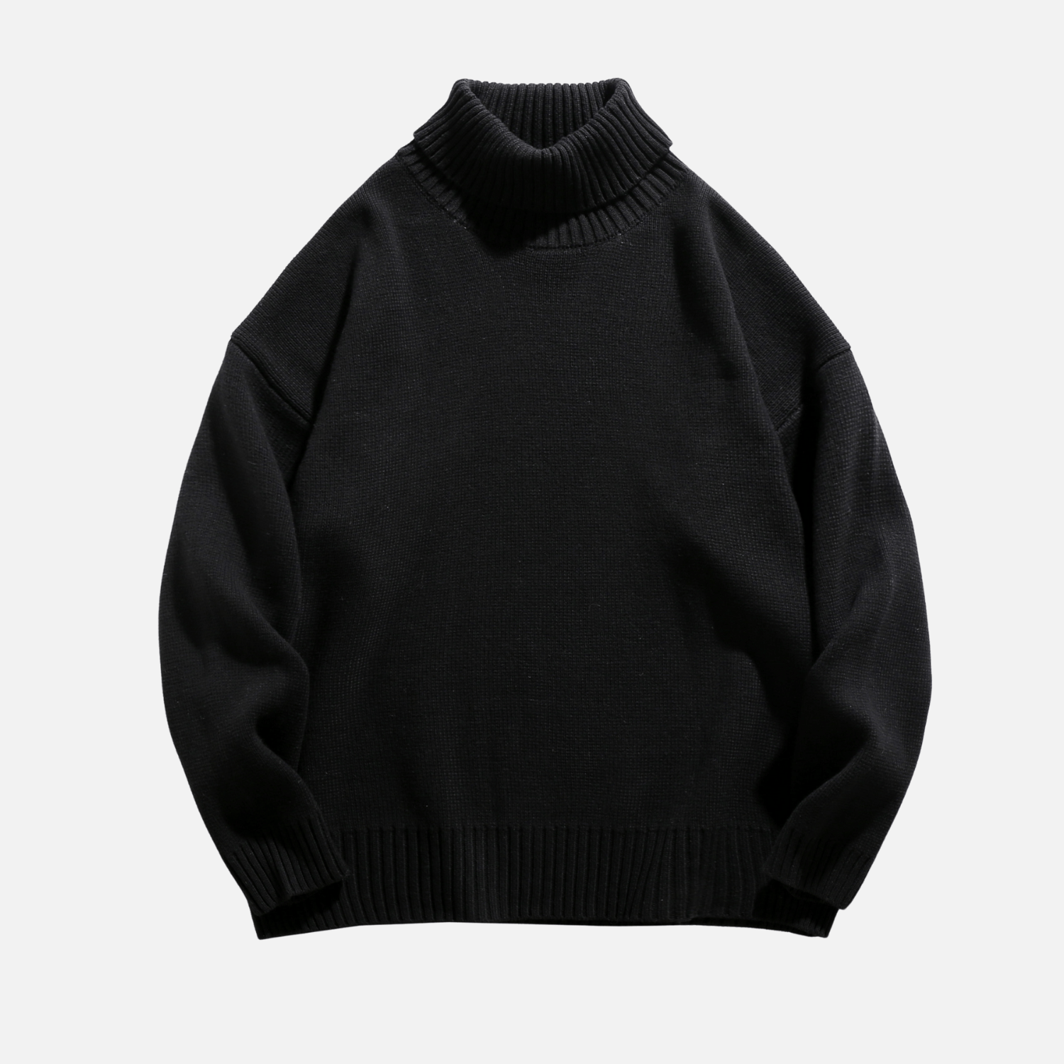 Chunky Knit Turtleneck Sweater