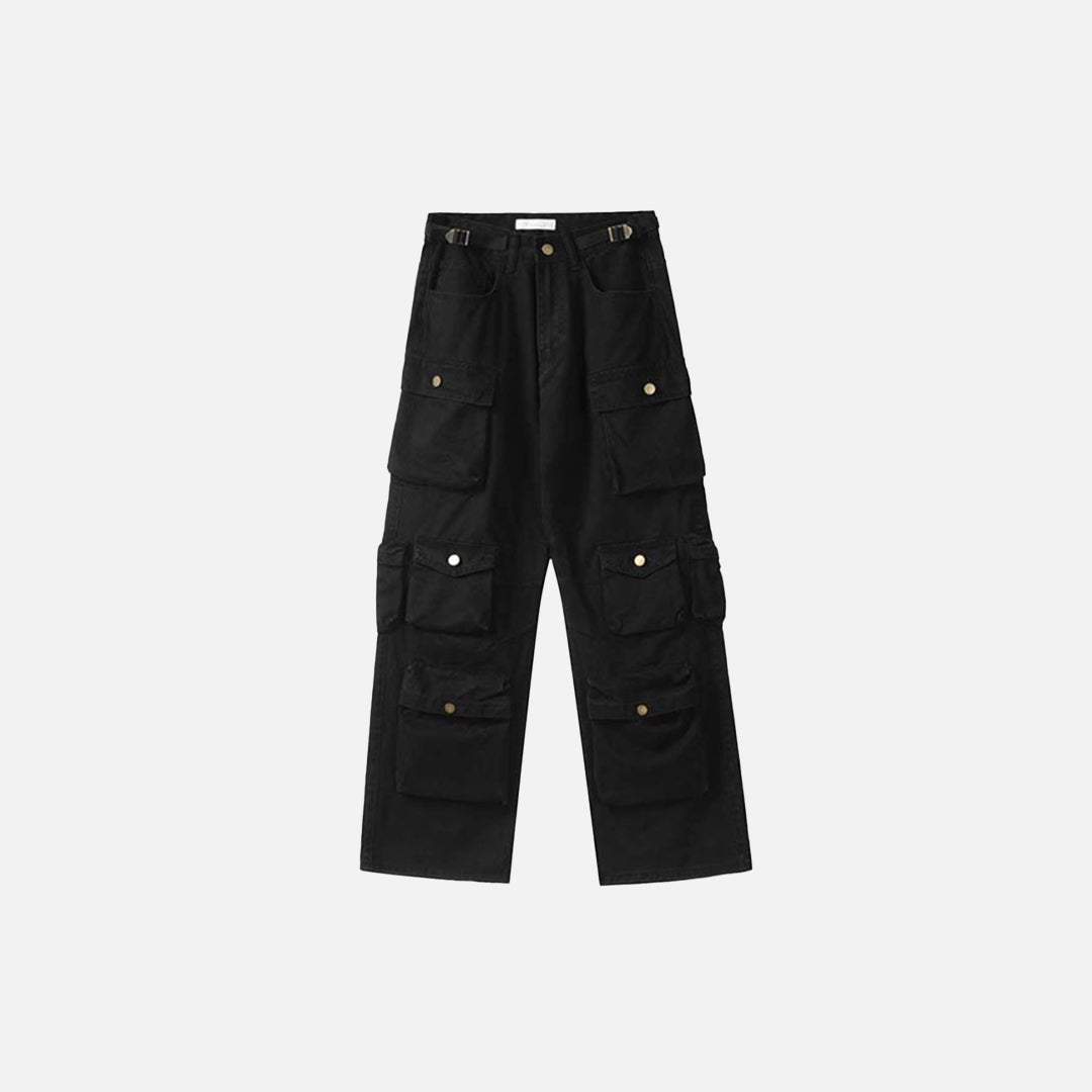 All-Over Pockets Cargo Pants