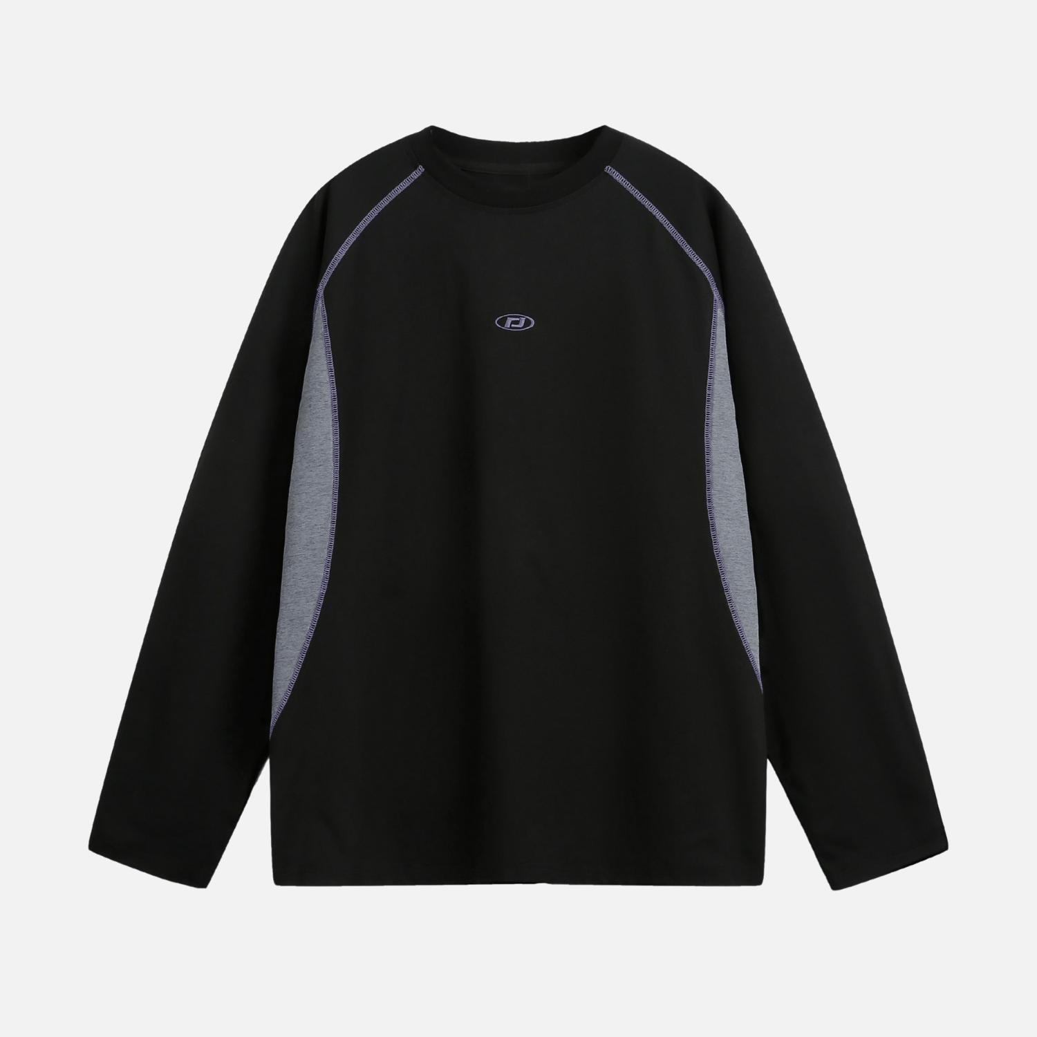 Colorblock Patchwork Long Sleeve T-Shirt