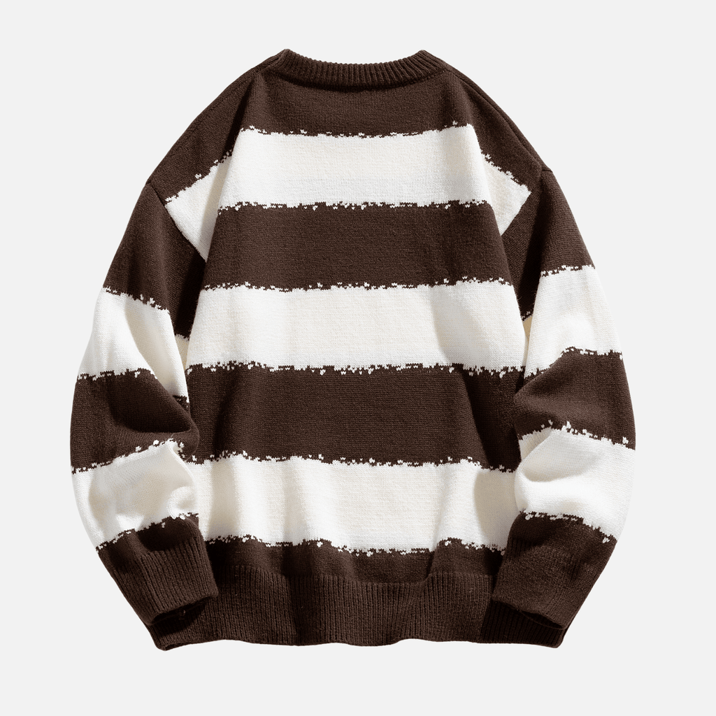 Striped Colorblock Sweater