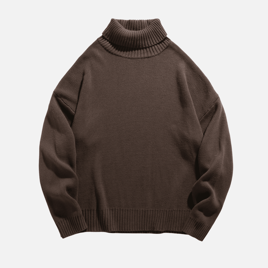 Chunky Knit Turtleneck Sweater