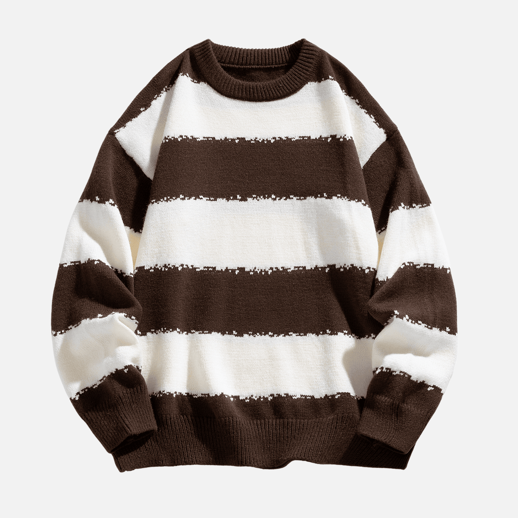 Striped Colorblock Sweater