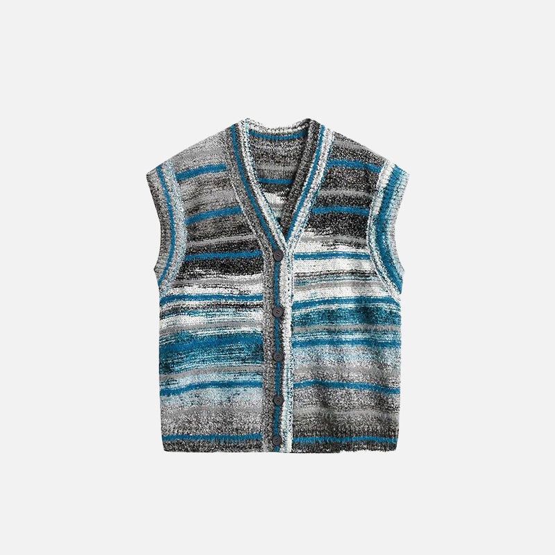 Vintage Gradient Sweater Vest