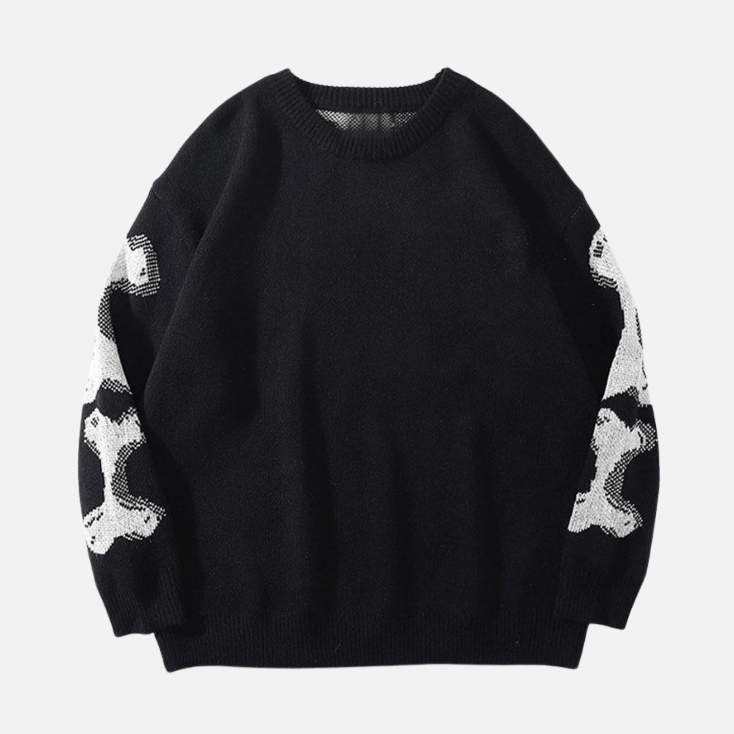 Skeleton Print Sweater