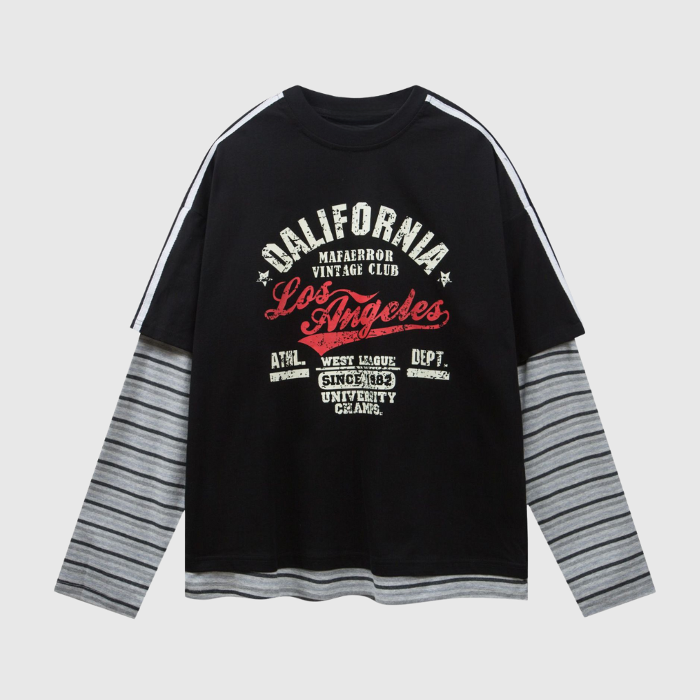 Layered California Graphic Sweatshirt