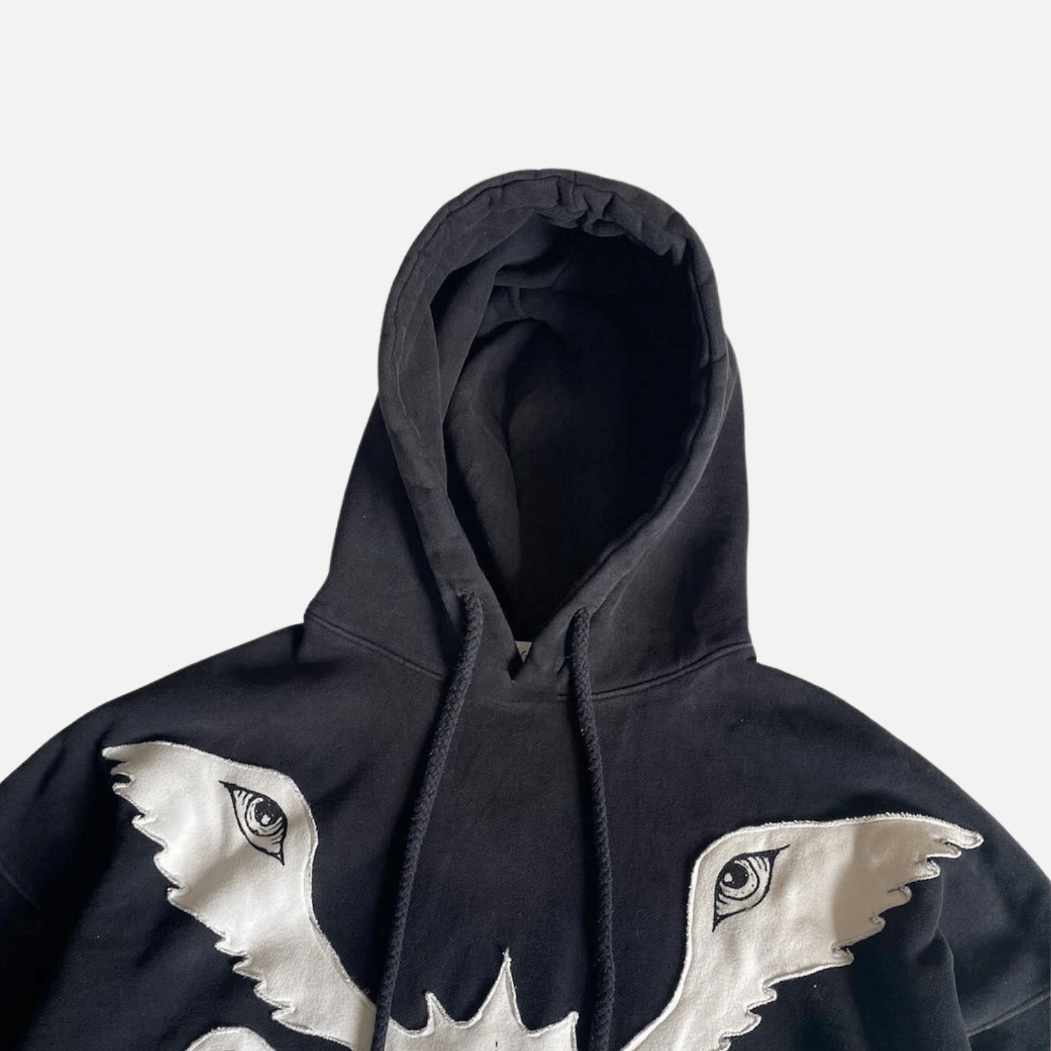 Y2K Devil Eyes Graphic Hoodie