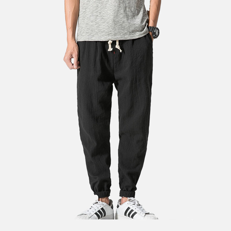 Linen Harem Baggy Pants