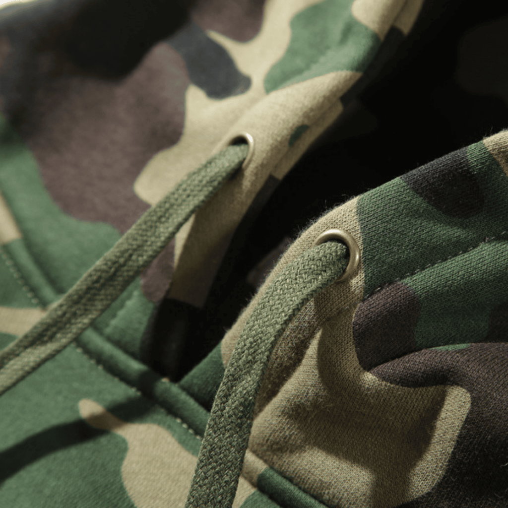 Camo Loose Casual Hoodie