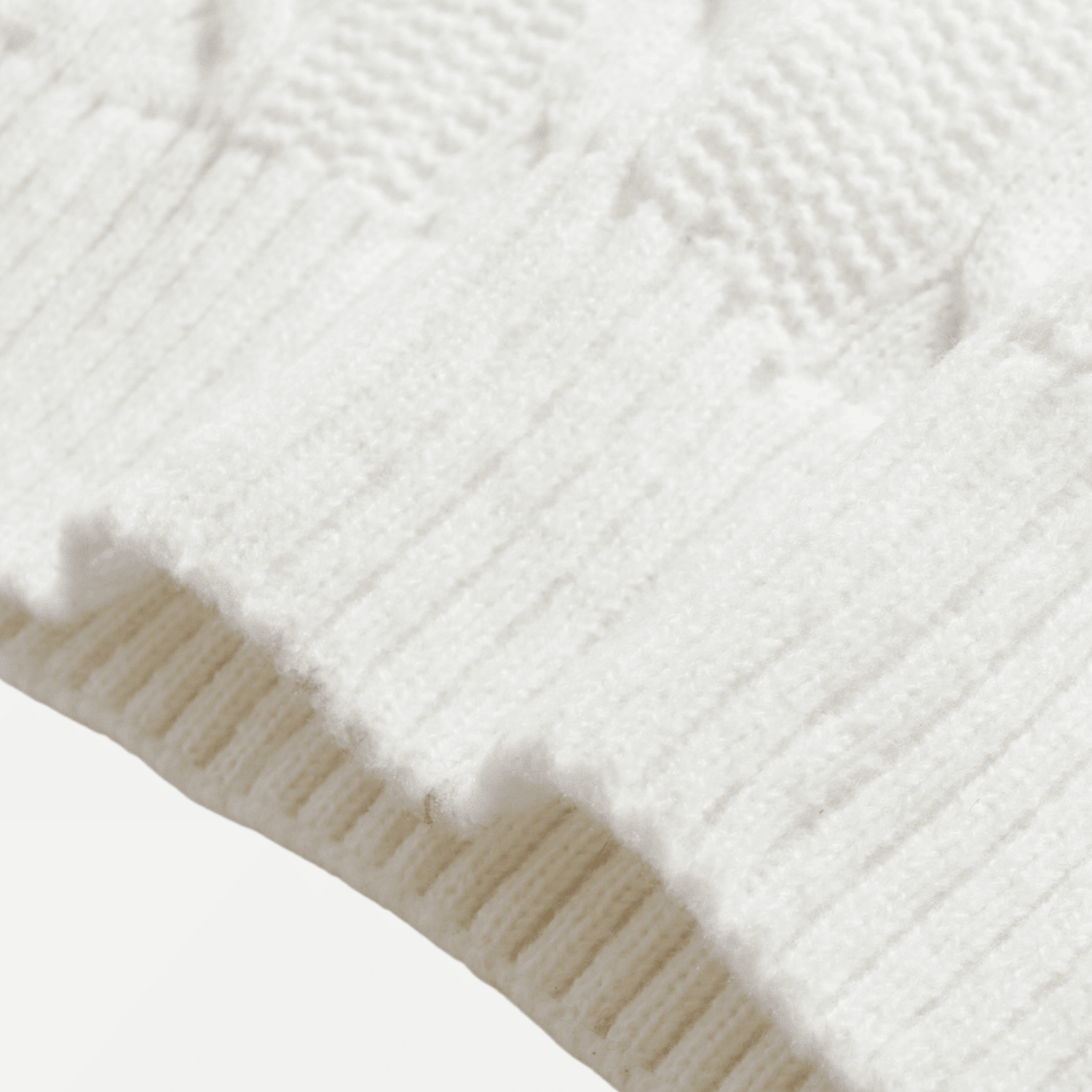 Cable Knit Crewneck Sweater