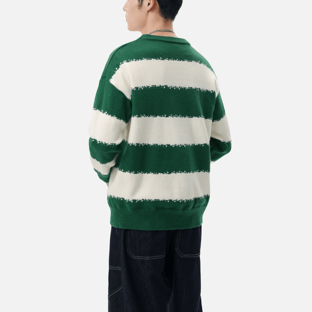 Striped Colorblock Sweater