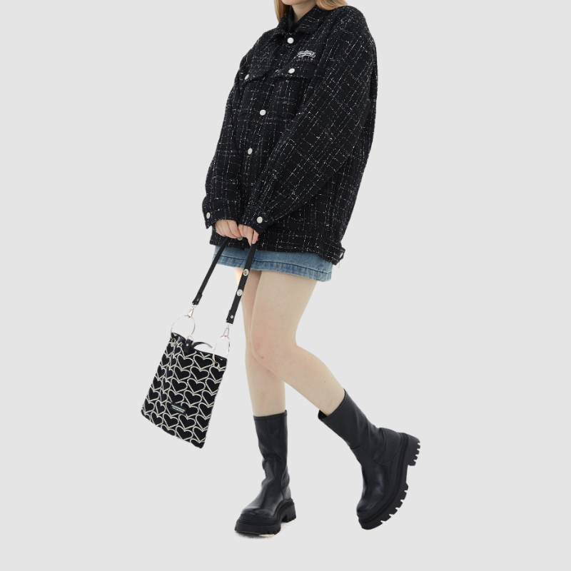 Korean Style Trendy Plaid Jacket