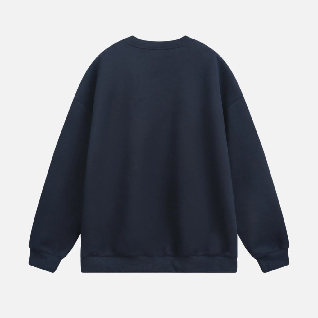 Climbing Embroidery Crewneck Sweatshirt