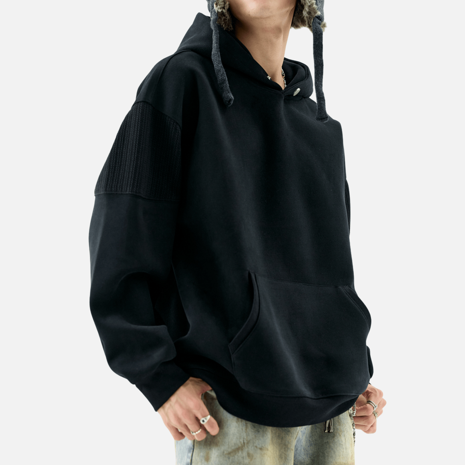 Minimalist Pocket Hoodie