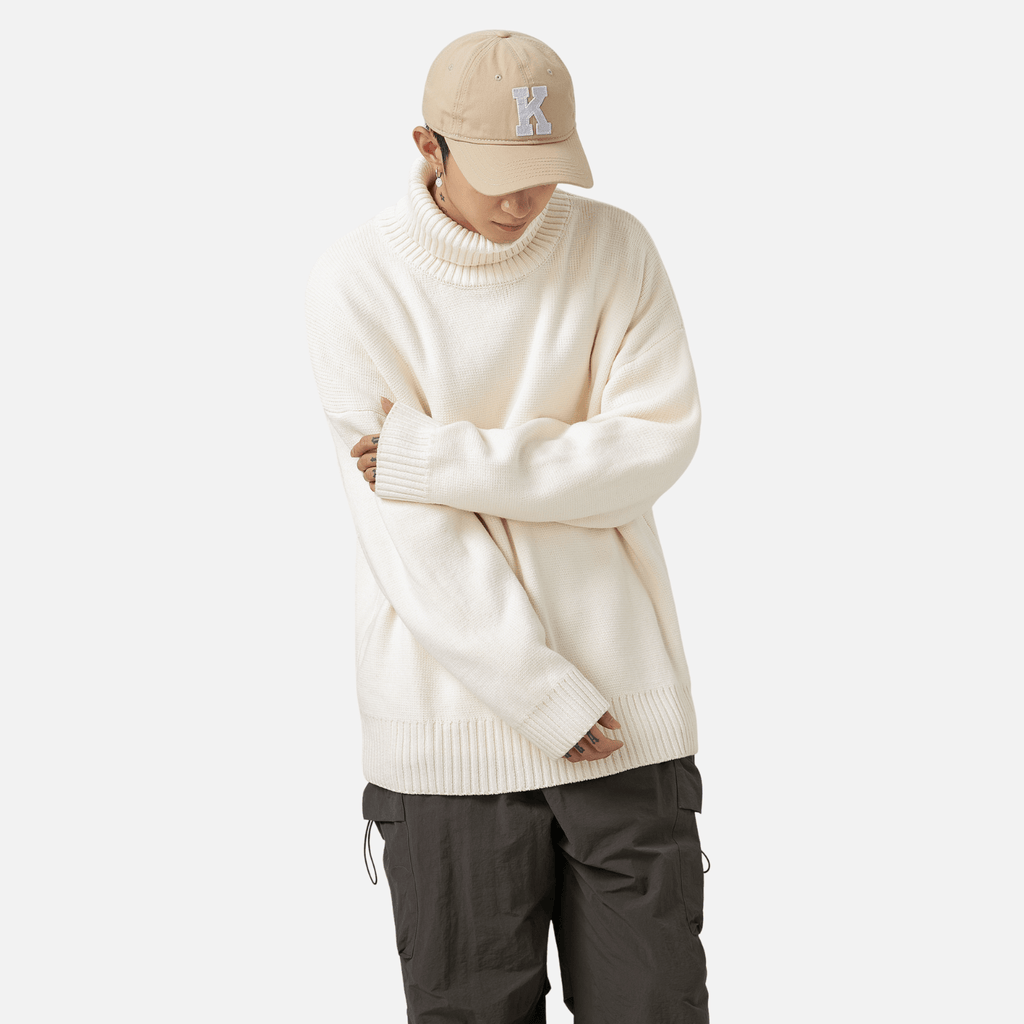 Chunky Knit Turtleneck Sweater