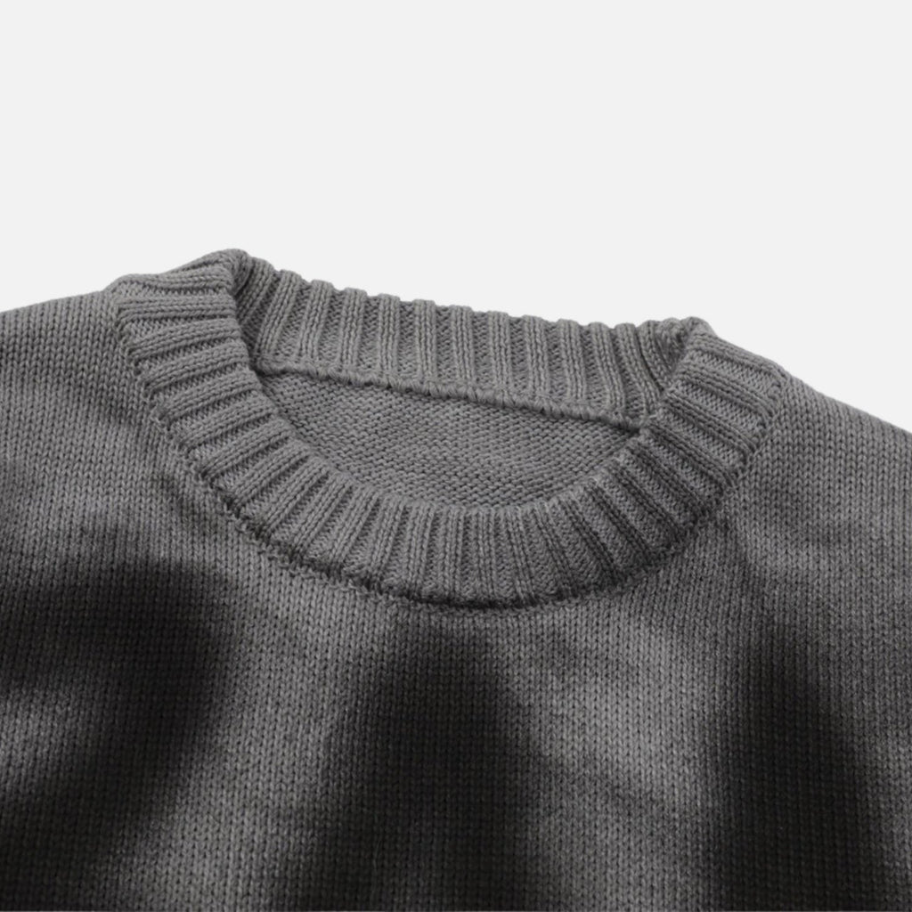 Graffiti Spray Knit Sweater