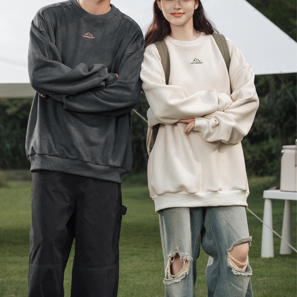 Vintage Mountain Logo Fleece Sweatshirt