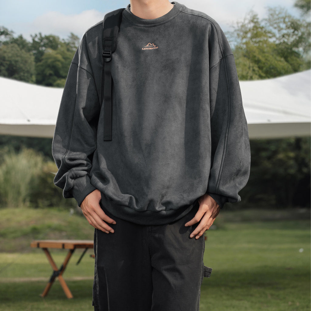 Vintage Mountain Logo Fleece Sweatshirt