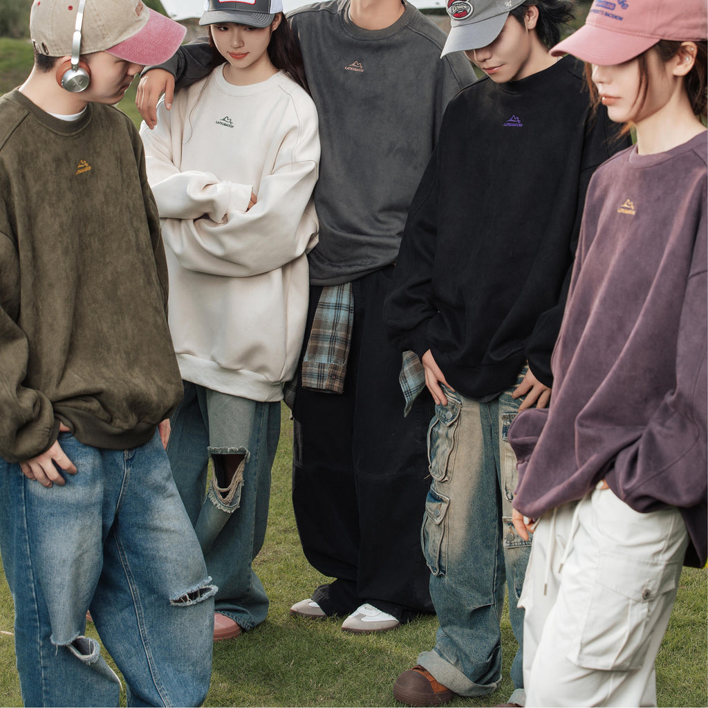 Vintage Mountain Logo Fleece Sweatshirt