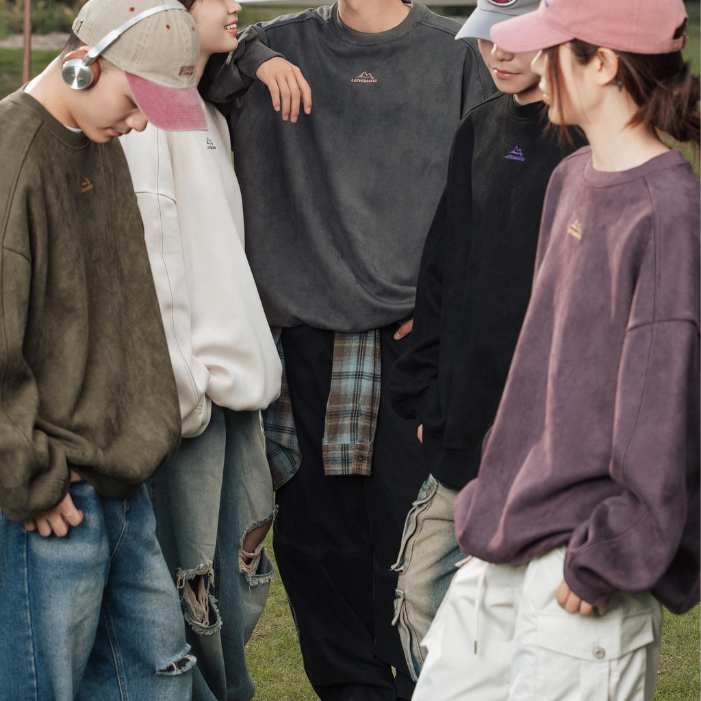 Vintage Mountain Logo Fleece Sweatshirt