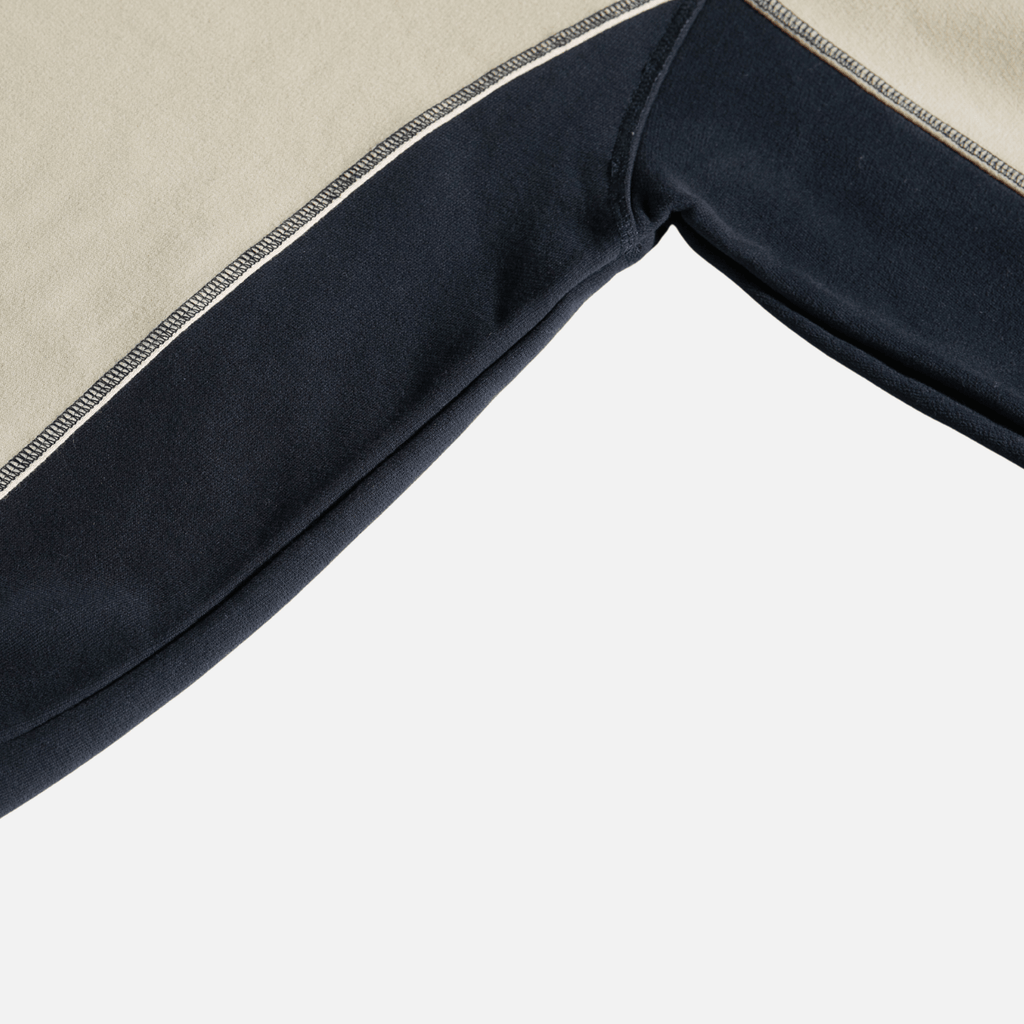 Retro Style Patchwork Sweatshirt