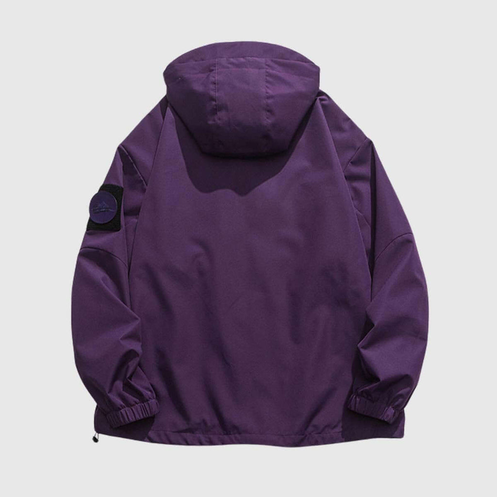 Outdoor Windproof Hooded Jacket