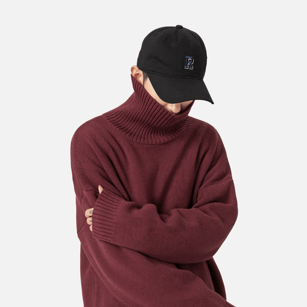 Chunky Knit Turtleneck Sweater