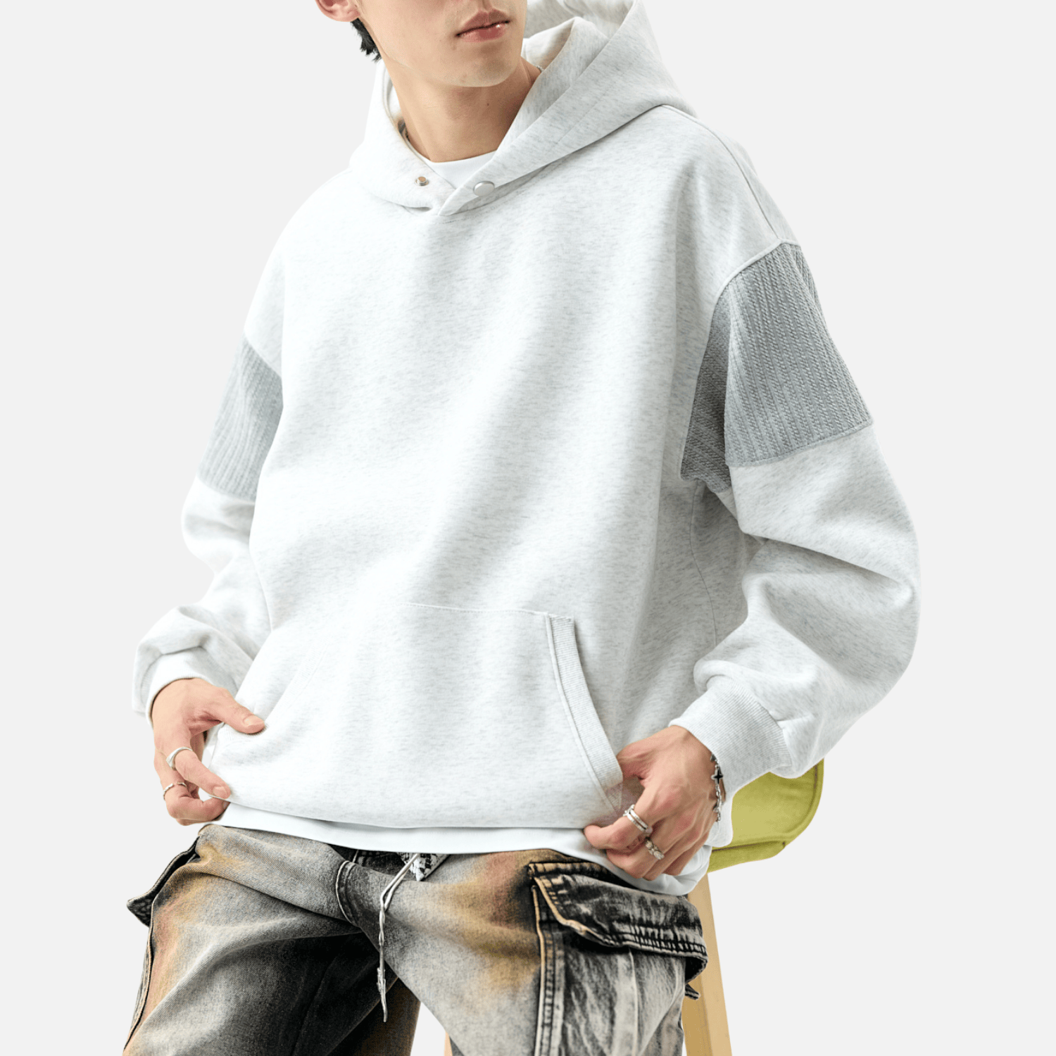 Minimalist Pocket Hoodie