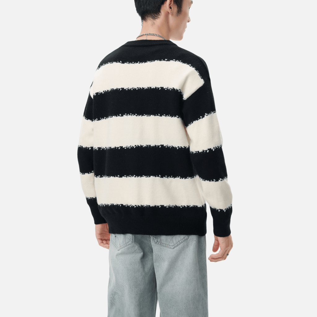 Striped Colorblock Sweater