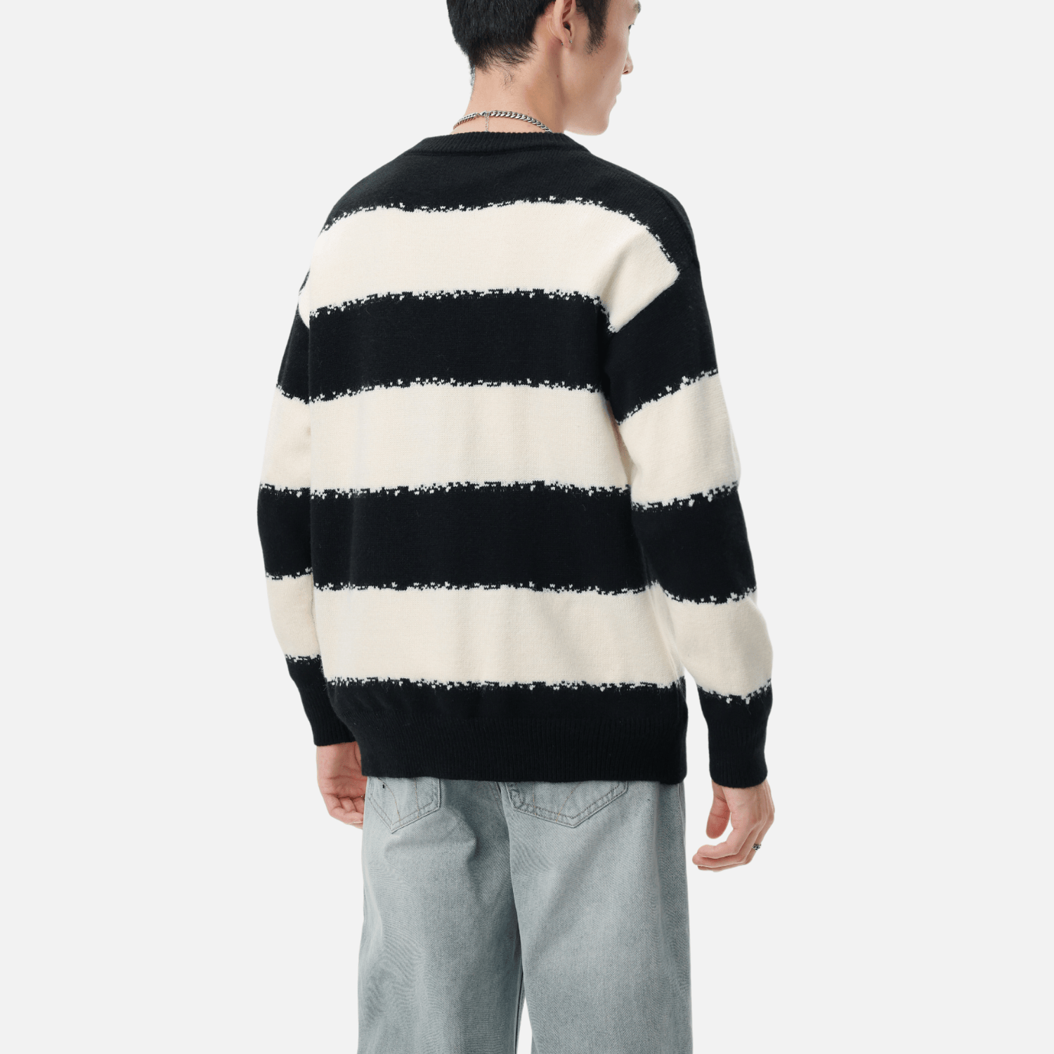Striped Colorblock Sweater