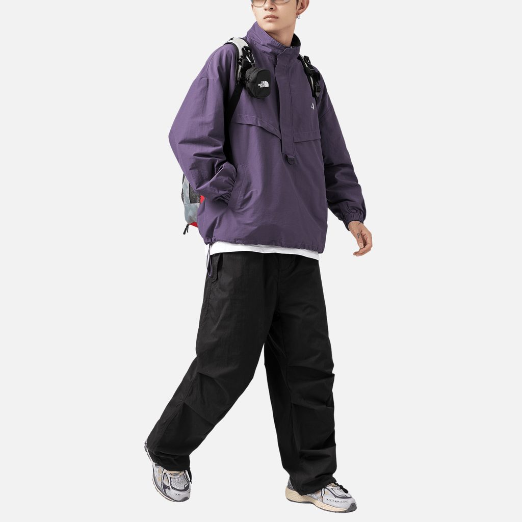 Waterproof Textured Half-Zip Tactical Jacket