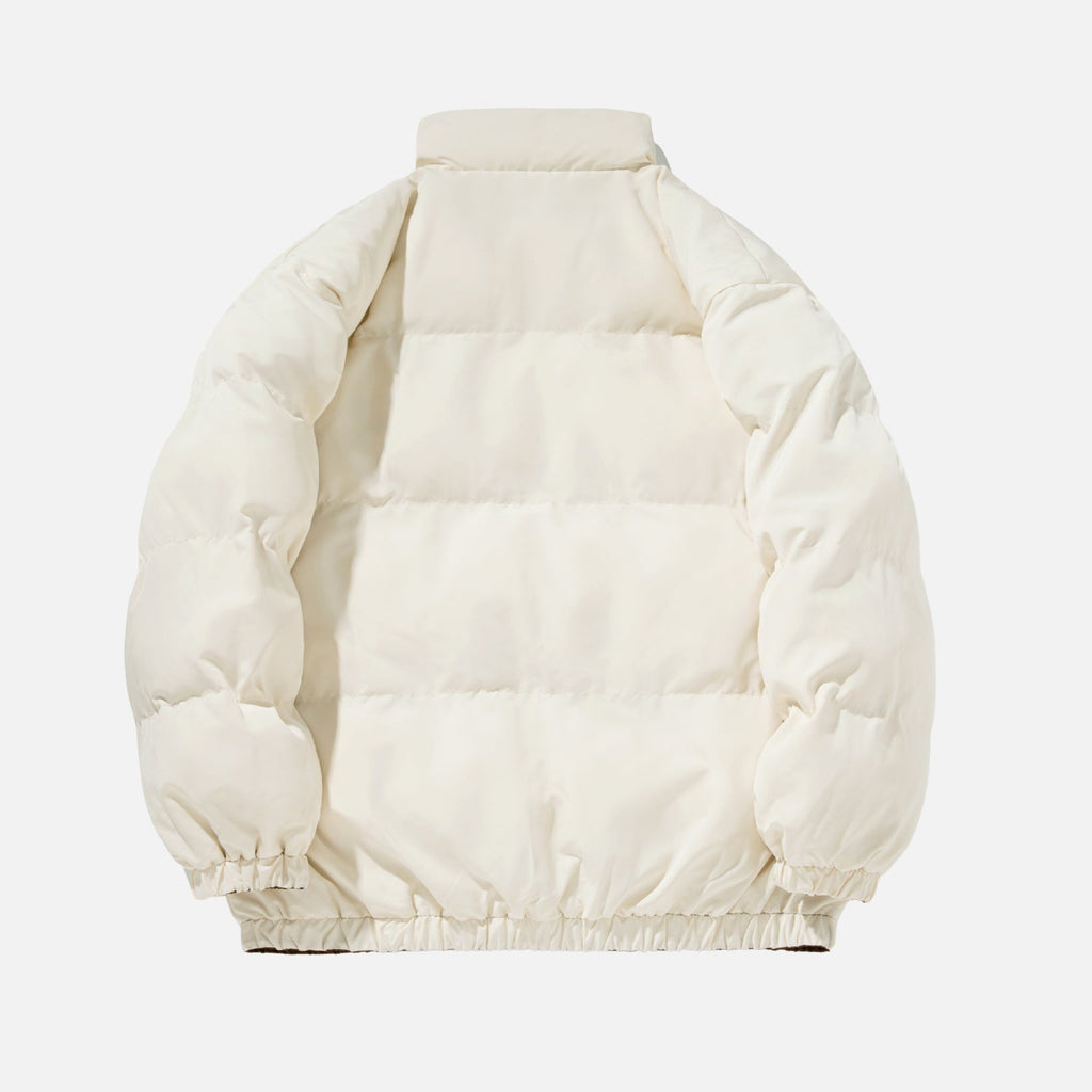 Reversible Two-Tone Puffer Jacket