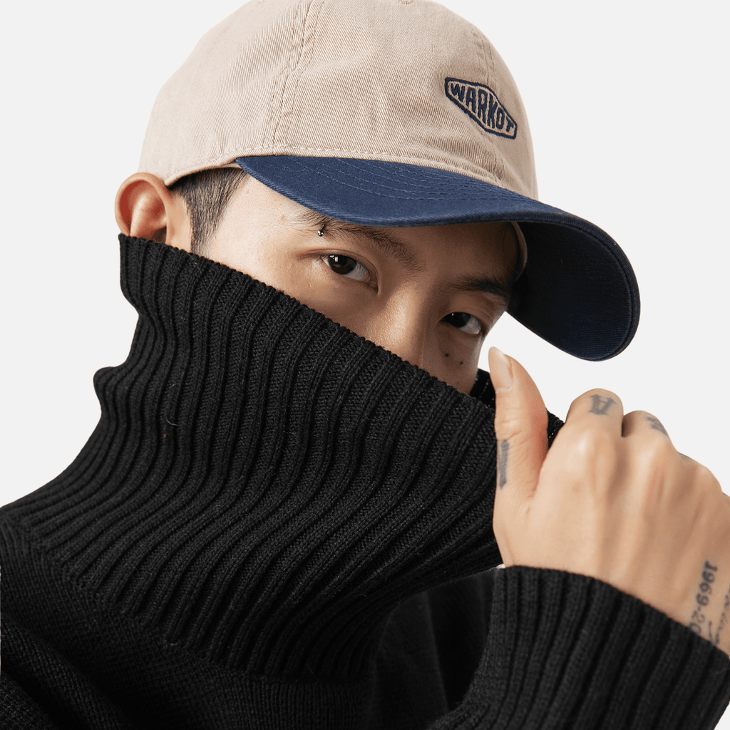 Chunky Knit Turtleneck Sweater