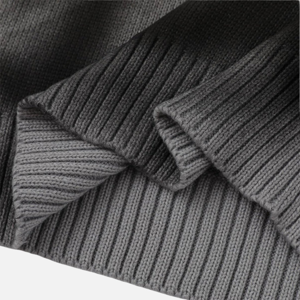 Graffiti Spray Knit Sweater