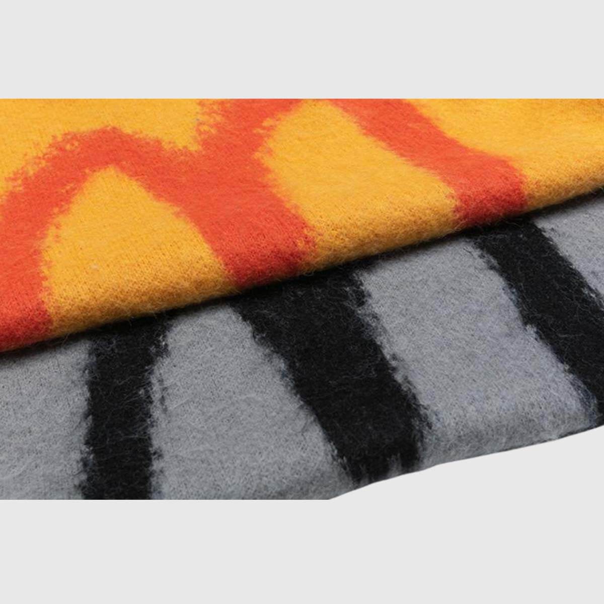 Letter Print Knit Sweater